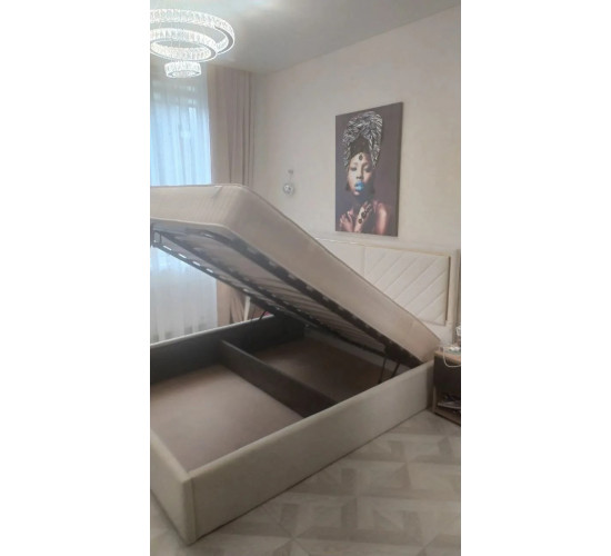 *Кровать с ящиком для белья 160*200 Брайер 2