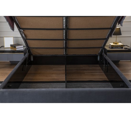Кровать с подъемным механизмом 160*200 Noir