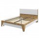 Кровать 120*200 белый Сканди